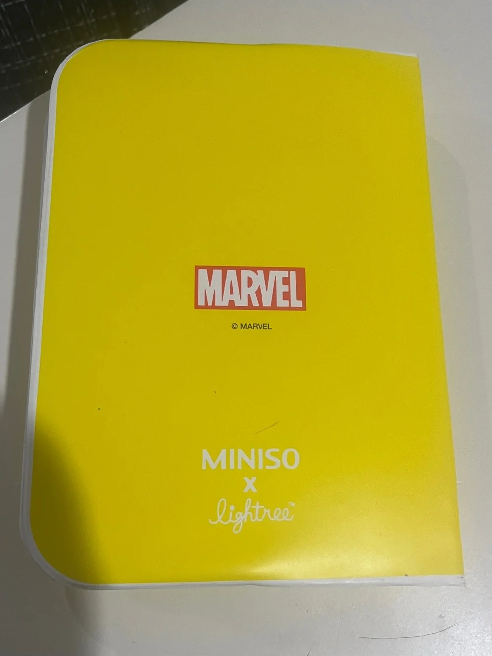 NWOT Marvel Iron Man Yellow Novelty Notebook